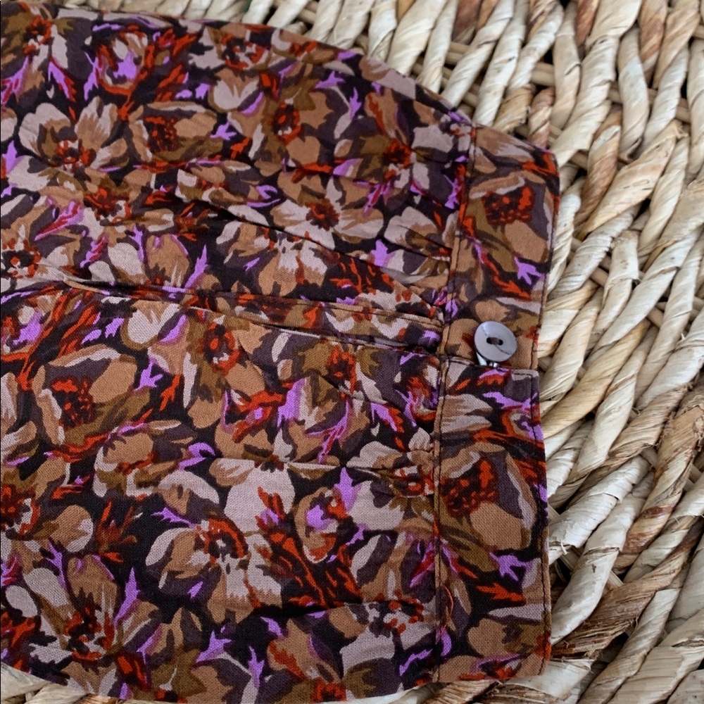 Natural Life Sage Tiered Floral Maxi Dress L/XL - Picture 8 of 14